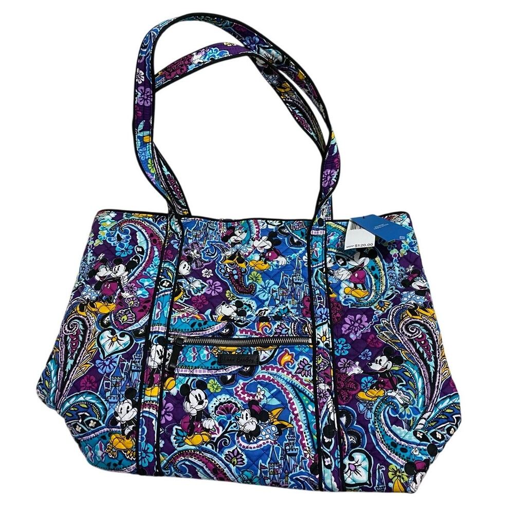 VERA BRADLEY ZIP HIPSTER DISNEY SENSATIONAL SIX PAISLEY  PURSE